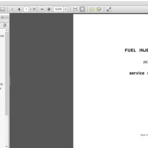 New Holland Fuel Injection Pump Service Repair Manual 73141771 - PDF DOWNLOAD