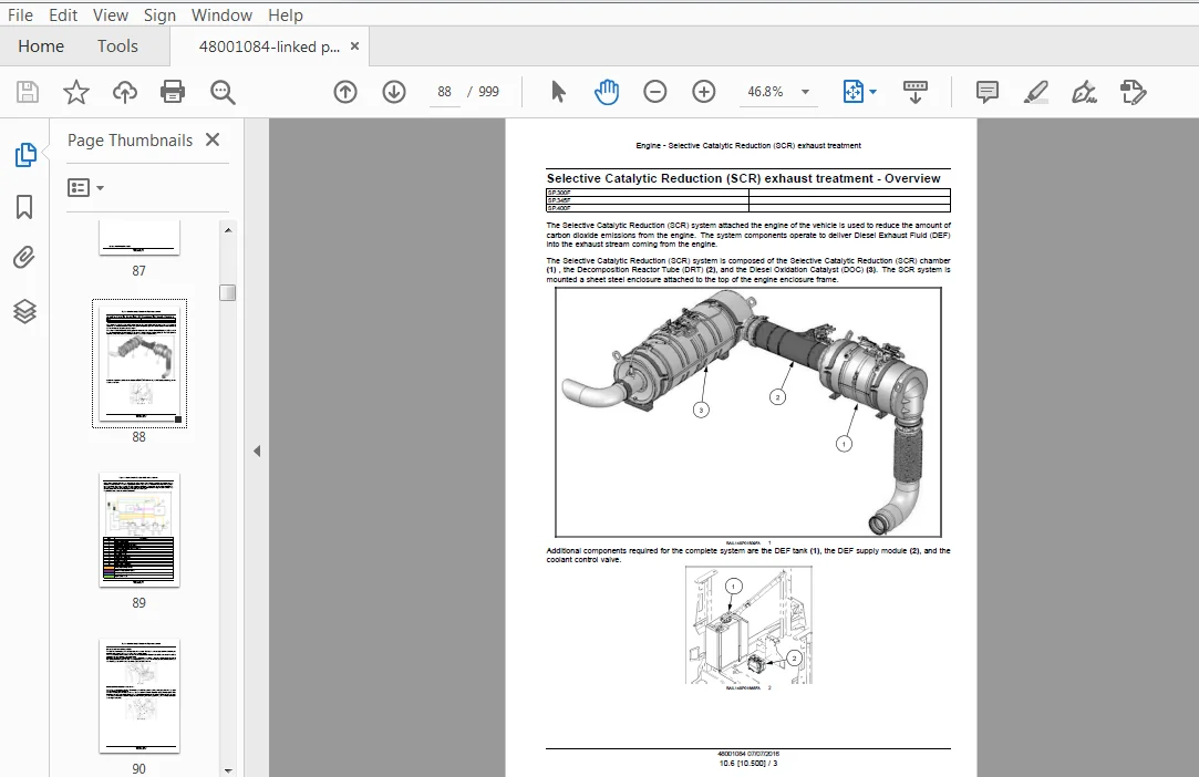 New Holland Guardian SP.300F, SP.345F, SP.400F Tier 4B (final) Sprayer Service Manual (48001084) - PDF Download - Image 3