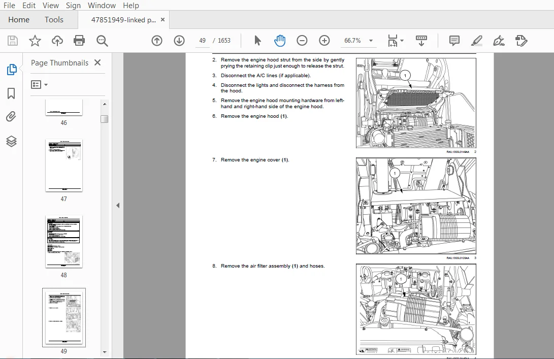 New Holland L218,L220 Tier 4B (final) 200 Series Skid Steer Loader Service Repair Manual (47851949) - PDF Download - Image 3