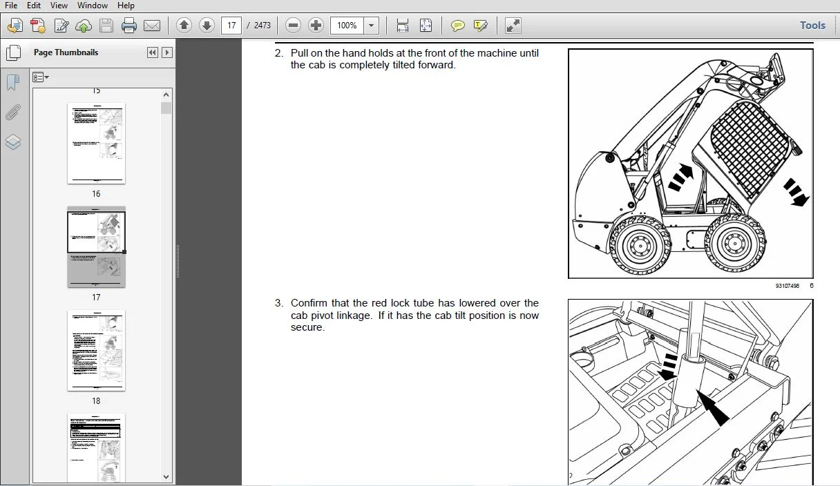 New Holland L221 L228 C227 C232 C237 Tier 4B (final) 200 Series Skid Steer Loader/ Compact Track Loader Service Manual - Download - Image 3
