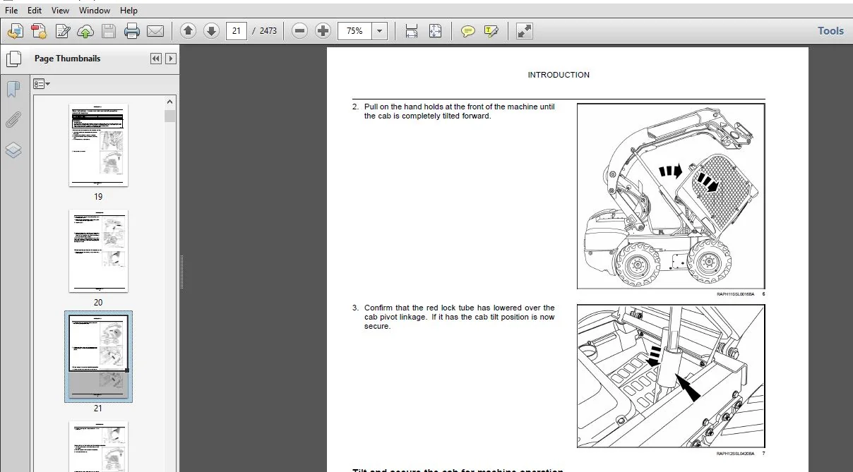 New Holland L221 L228 C227 C232 C237 Tier 4B (final) 200 Series Skid Steer Loader/ Compact Track Loader Service Manual - Download - Image 4