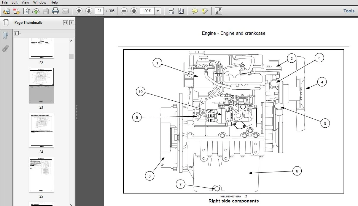 New Holland LS Series L3AL & L3BL Tier 3 Engine Service Repair Manual (47731080) - PDF Download - Image 4