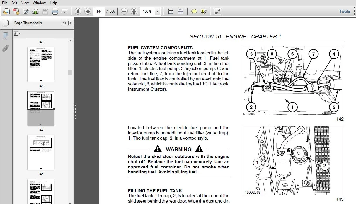 New Holland LS140 LS150 Skid-Steer Service Repair Manual (87036977) NH LS140 LS150 - PDF Download - Image 3