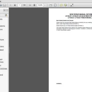 New Holland LS180.B LS185.B LS190.B LT185.B LT190.B Service Repair Manual (6-80050NA) - NH - PDF Download