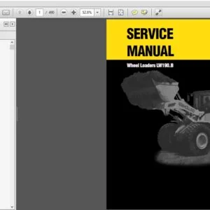 New Holland LW190 B Wheel Loader Service Manual - Pdf DOWNLOAD