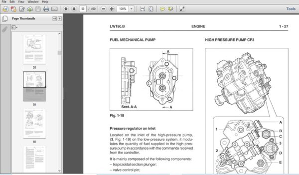 New Holland LW190 B Wheel Loader Service Manual - Pdf DOWNLOAD ...