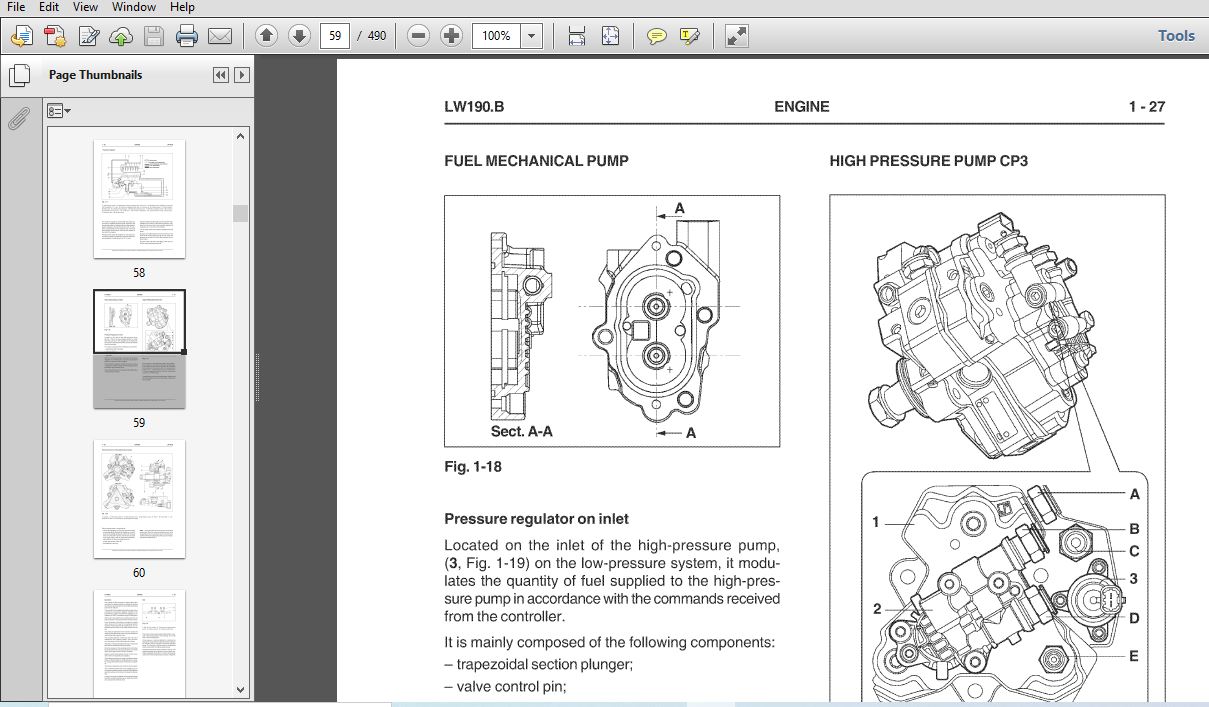 New Holland LW190 B Wheel Loader Service Manual - Pdf DOWNLOAD ...