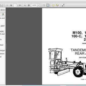 New Holland M100, 100B, 100C, 150C, 200C Motor Graders Tandems and Rear Axle Service Manual (70682501) - PDF Download
