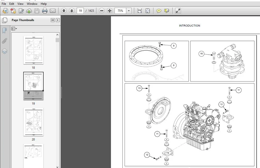 New Holland Mini Excavator E26C Service Repair Manual (51422603) - New Holland Mini Excavator E26C - PDF Download - Image 4