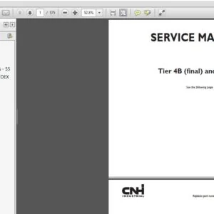 New Holland NEF Tier 4B (final) & Stage IV Engine Service Repair Manual (48076871) - PDF Download