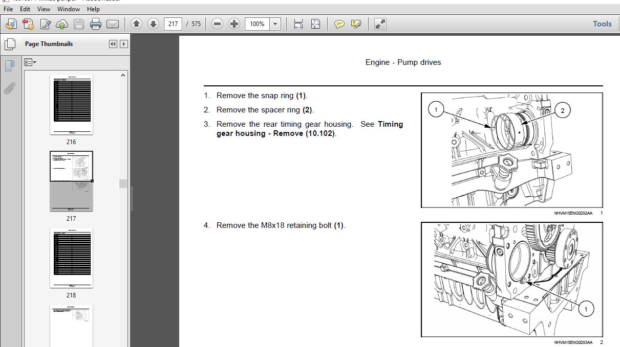 New Holland NEF Tier 4B (final) & Stage IV Engine Service Repair Manual ...