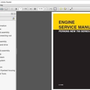 New Holland Perkins New 700 Series Engine Service Manual 6-77740 - New Holland Perkins New 700 - PDF Download