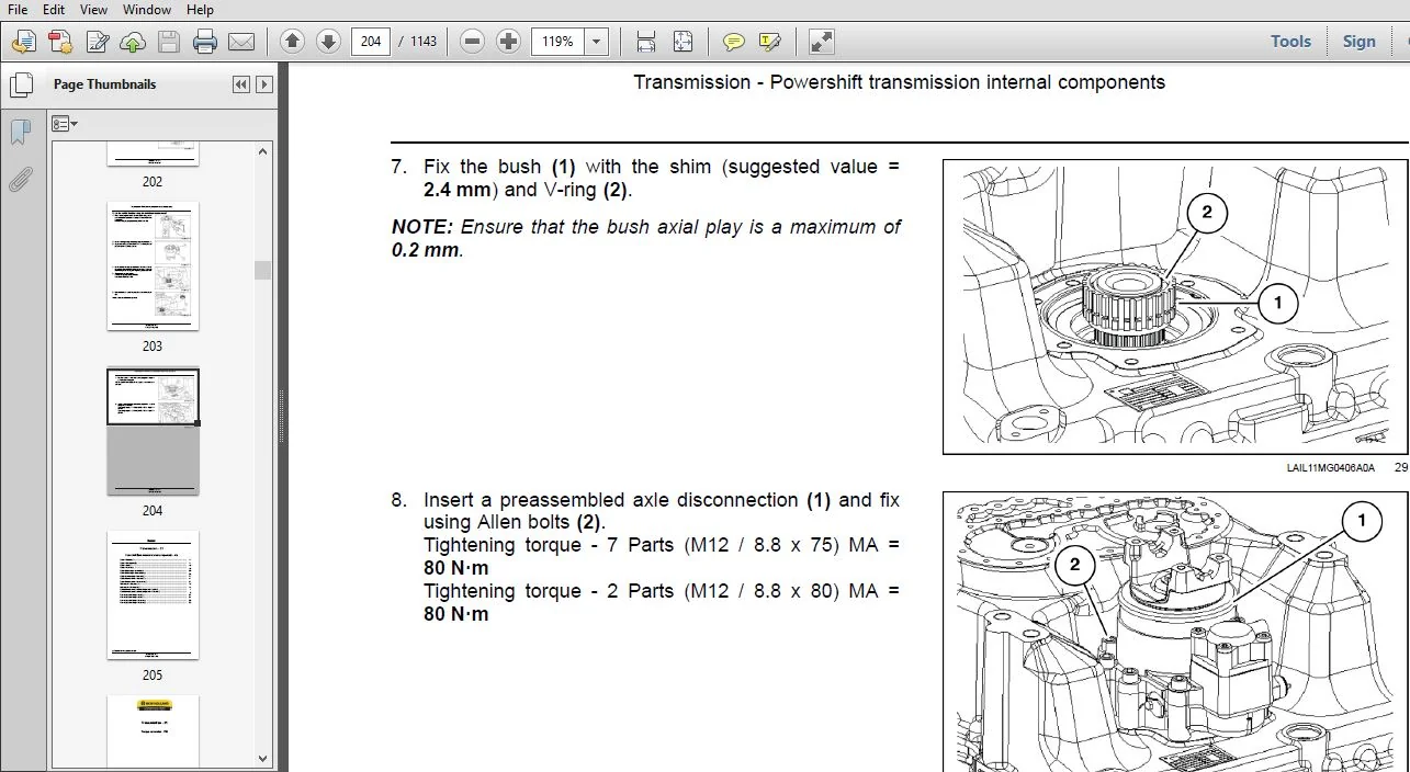 New Holland RG140.B RG170.B RG200.B Motor Grader Service Repair Manual (48050423) - New Holland - PDF Download - Image 3