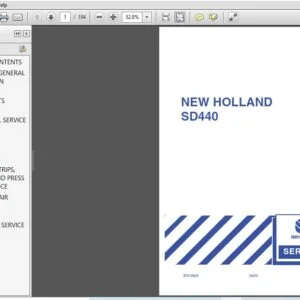 New Holland SD440 Air Drill Service Repair Manual (87012624) New Holland SD440 - PDF Download