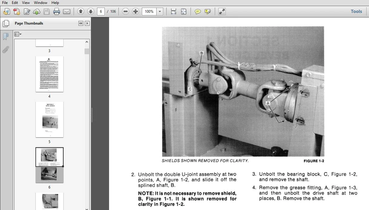 New Holland Sperry 1600 Harvester Service Repair Manual (40160010) NH Sperry 1600 - PDF Download - Image 3
