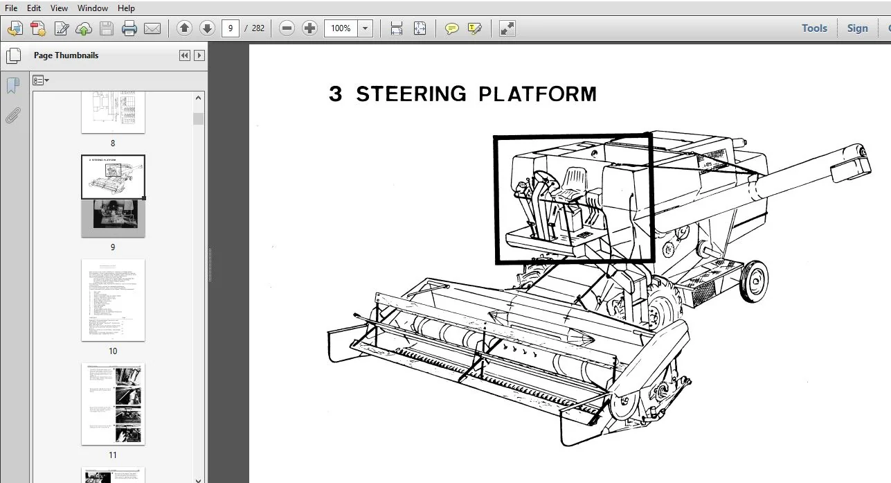 New Holland Sperry Combine 975 Wheel Loader Service Repair Manual (40097510) - PDF Download - Image 4