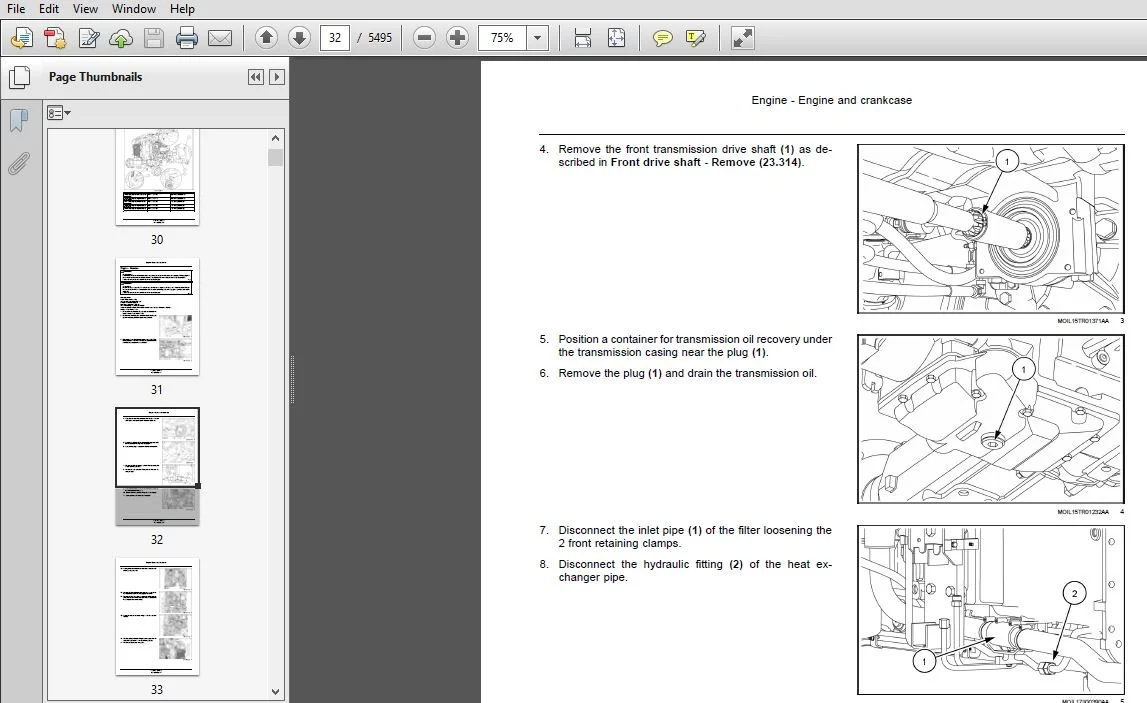 New Holland T5.100, T5.110, T5.120 Electro Command Tractor Service Manual (51487926) - PDF Download - Image 2