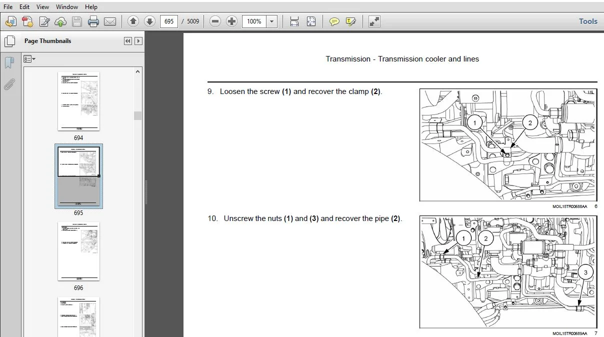 New Holland T5.110, T5.120 Electro Command Tier 4B (final) Tractor Service Manual (51487916) - PDF Download - Image 4