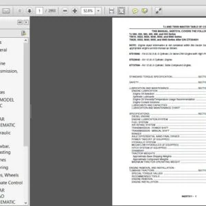 New Holland TJ &T9000 Series Tractors Service Repair Workshop Manual (84257311) - PDF Download
