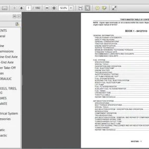 New Holland TV6070 Tractor Service Repair Manual (84127308) New Holland TV6070 - PDF Download