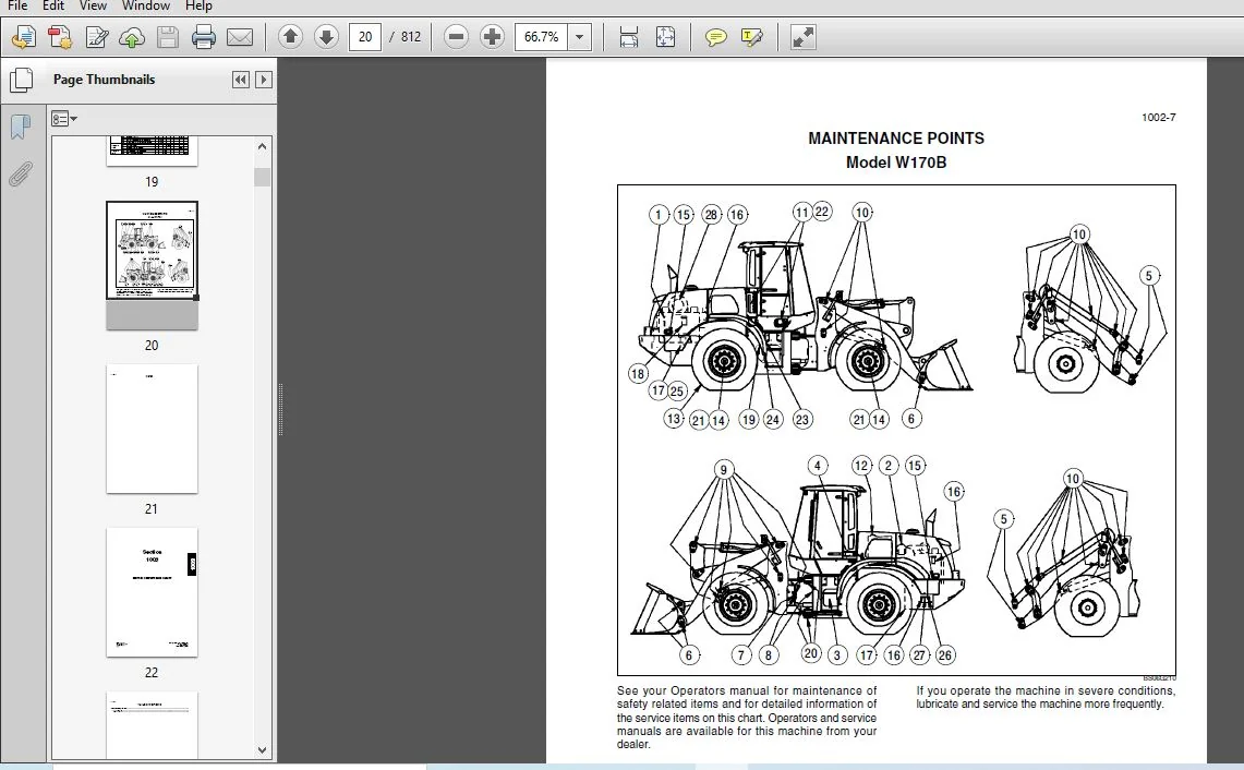 New Holland W170B Wheel Loader Service Manual (87614924) New Holland W170B - PDF Download - Image 3