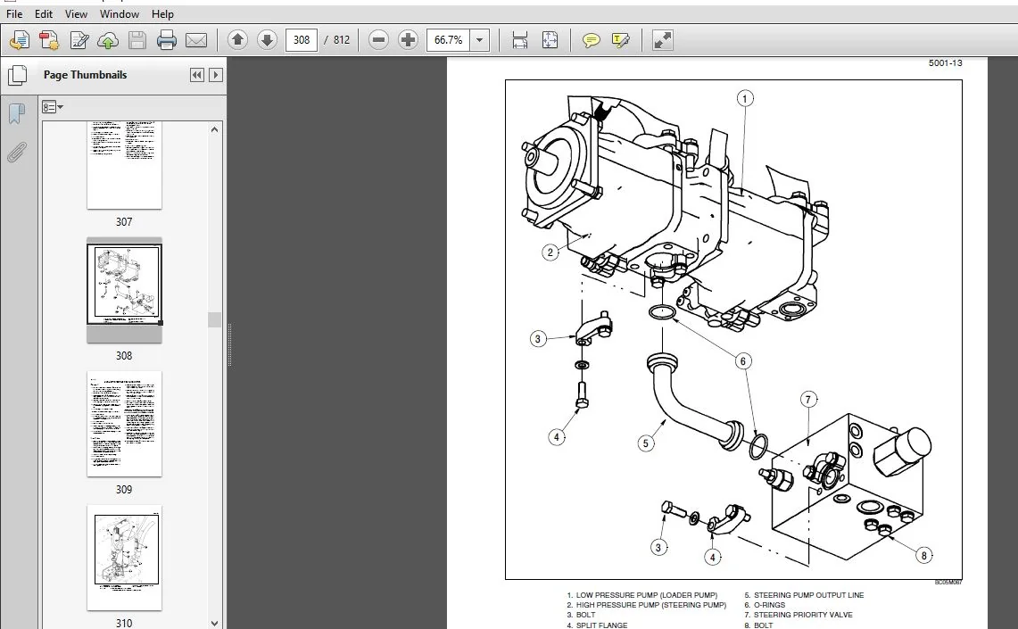 New Holland W170B Wheel Loader Service Manual (87614924) New Holland W170B - PDF Download - Image 4