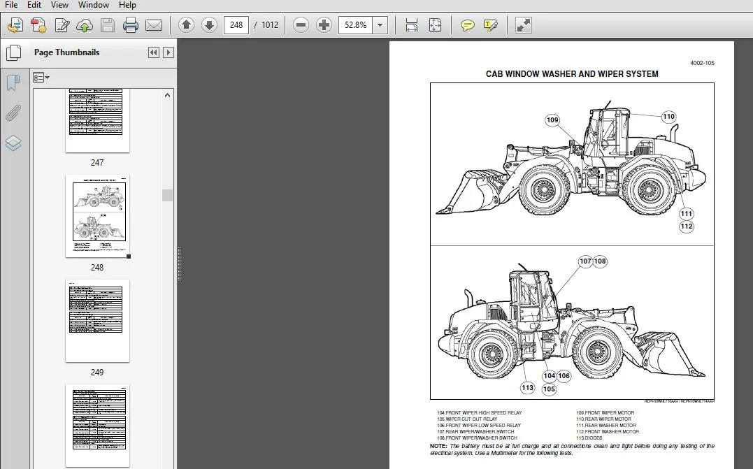 New Holland W170C Tier 4 Wheel Loader Service Repair Manual (84525142) New Holland W170C - PDF Download - Image 3
