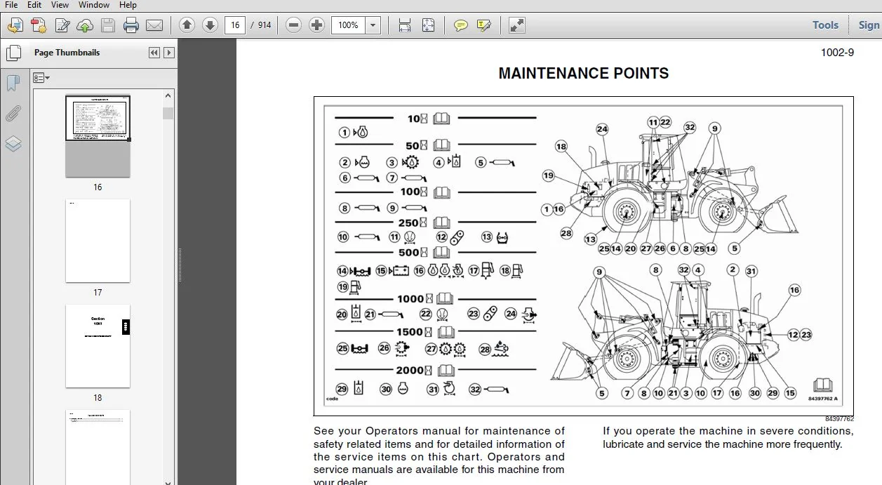 New Holland W190C Tier 2 Wheel Loader Service Repair Manual (84525132) New Holland W190C - PDF Download - Image 3