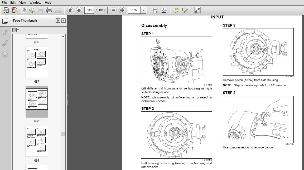 New Holland W190C Tier 4 Wheel Loader Service Manual (84488427B) New Holland W190C - PDF Download - Image 3