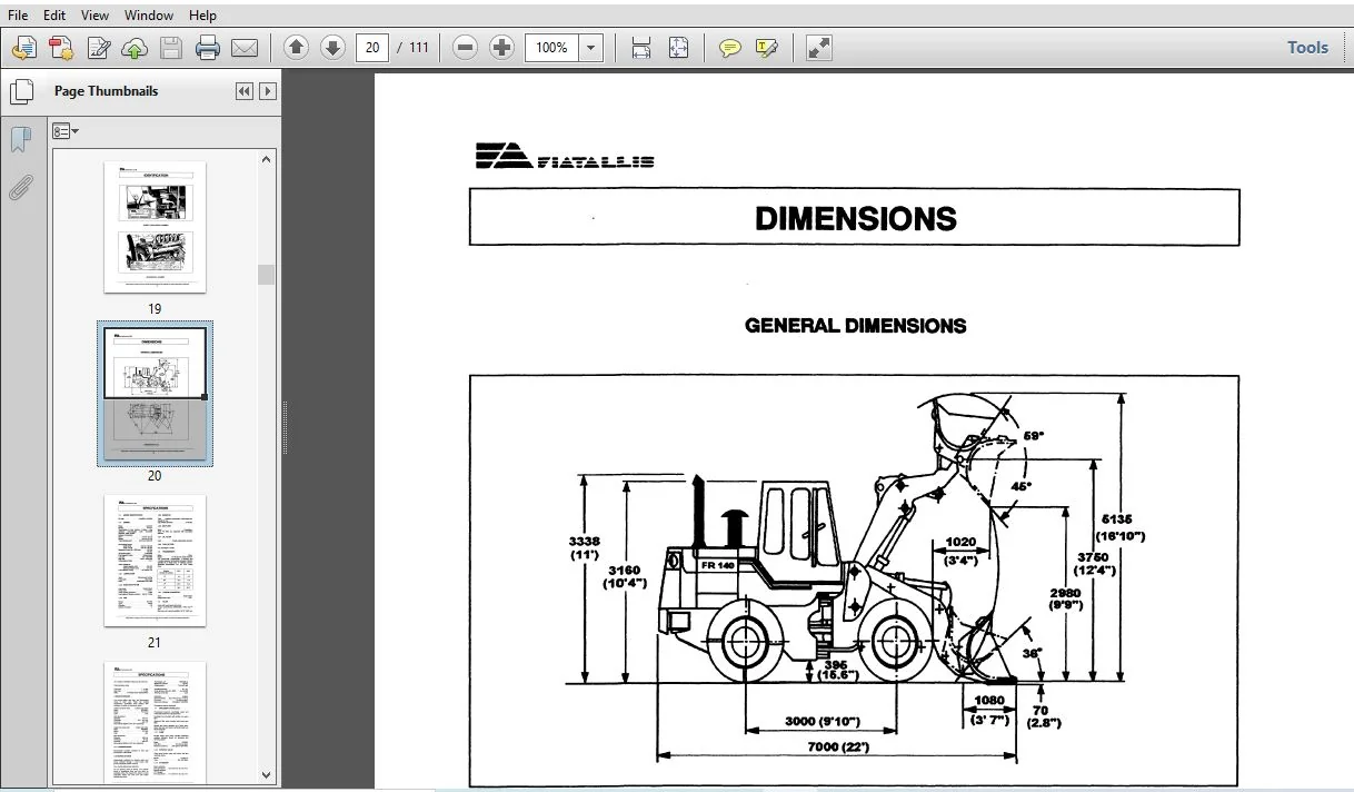New Holland Wheel Loader Fiat FR140 Service Repair Manual (75314894) - NH Wheel Loader Fiat FR140 - PDF Download - Image 3