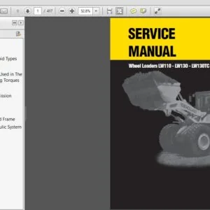 New Holland Wheel Loader LW110, LW130 LW130TC Service Manual 7513100701 - PDF DOWNLOAD