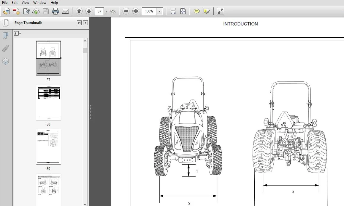 New Holland Workmaster 33 & 37 Tier 4B (final) Compact Tractor Service Manual (47881877) - PDF Download - Image 2