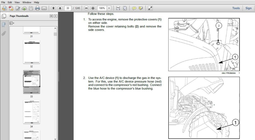 New Holland Workmaster 55, 66, 75 Tractor Service Repair Manual ...