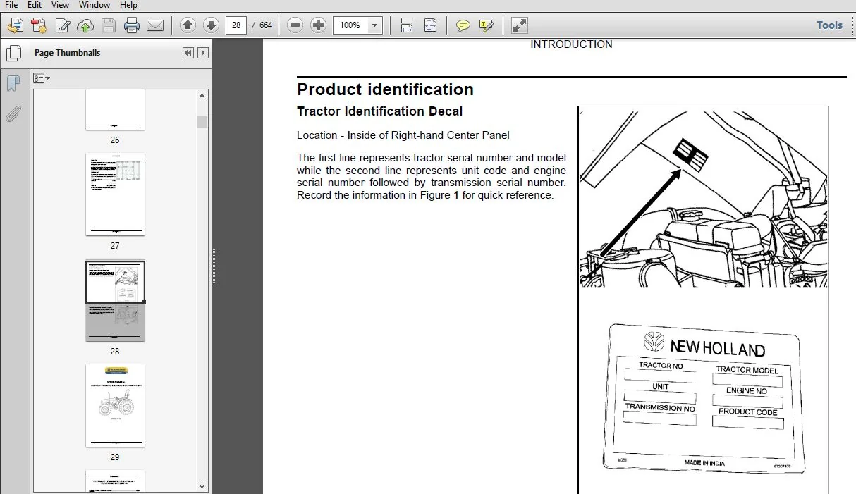 New Holland Workmaster 75 Service Repair Manual (84269855) New Holland Workmaster 75 - PDF Download - Image 3