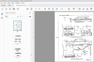 1966 Plymouth Valiant V100 V200 Signet Barracuda Workshop Manual - PDF DOWNLOAD