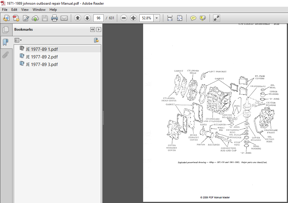 1971-1989 Johnson Outboard Repair Manual - PDF DOWNLOAD - HeyDownloads ...