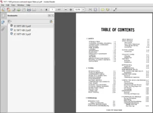 1971-1989 Johnson Outboard Repair Manual - PDF DOWNLOAD