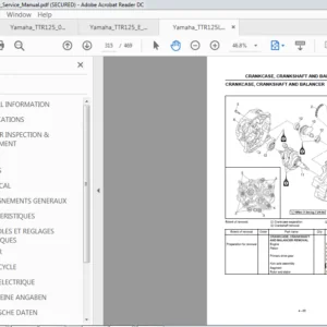 1999 - 2006 Yamaha Ttr125 Service Manuals Collection - PDF DOWNLOAD