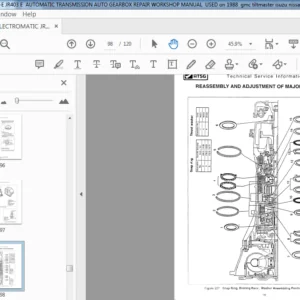 Electromatic JR403-E Automatic Transmission Auto Gearbox Service Manual - PDF DOWNLOAD