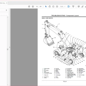 Hitachi Ex750-5 Ex800H-5 Hydraulic Excavator Technical Troubleshooting Manual - PDF DOWNLOAD