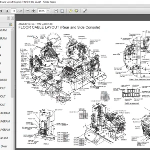Hitachi ZW 370 6 Wheel Loader Electrical Hydraulic Circuit Diagram TTNHJ40 EN 00 - PDF DOWNLOAD