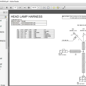 Hitachi ZW180-5B ZW180PL-5B Hydraulic-Electrical Circuit Diagram - PDF Download