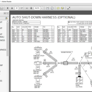 Hitachi ZW220-5A Wheel Loader Electrical Hydraulic Circuit Diagram -PDF DOWNLOAD