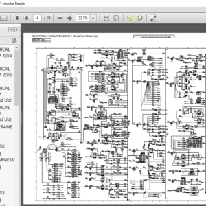 Hitachi ZW220 -5B ELECTRICAL CIRCUIT DIAGRAM - PDF DOWNLOAD