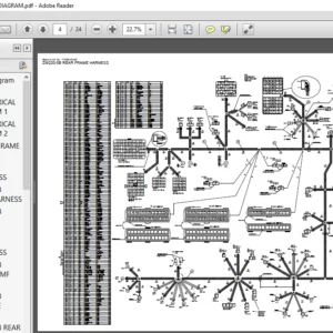 Hitachi ZW220- 5B ELECTRICAL HYDRAULIC CIRCUIT DIAGRAM - PDF DOWNLOAD