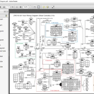 Hitachi ZW310 5A Electrical Hydraulic Circuit Diagram - PDF DOWNLOAD
