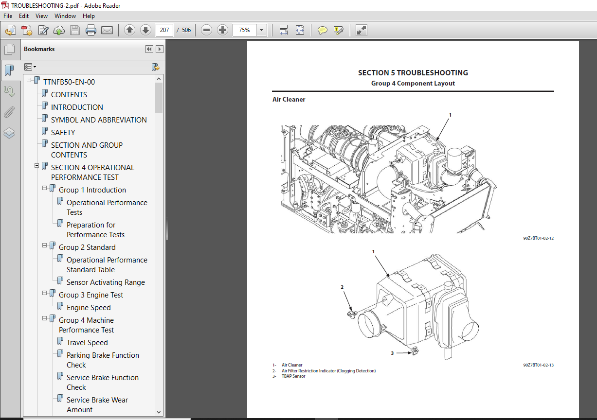 Hitachi ZW310 6 TROUBLESHOOTING Manual - PDF DOWNLOAD - HeyDownloads ...