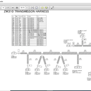 Hitachi ZW310 Electric Circuit Diagram - PDF DOWNLOAD