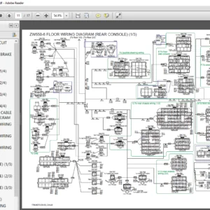 Hitachi ZW550 6 Hydraulic Circuit Diagram - PDF DOWNLOAD