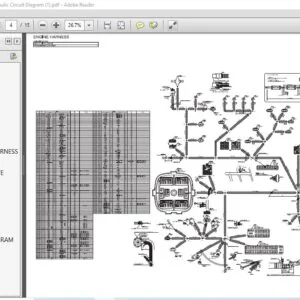 Hitachi ZX130 5A Hydraulic Excavator Electrical Hydraulic Circuit Diagram - PDF DOWNLOAD